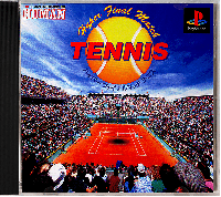 Hyper Final Match Tennis PAL Playstation  box art